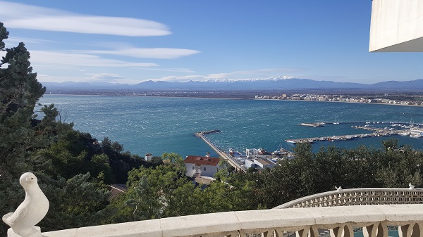 Rosas maison vue panoramique mer